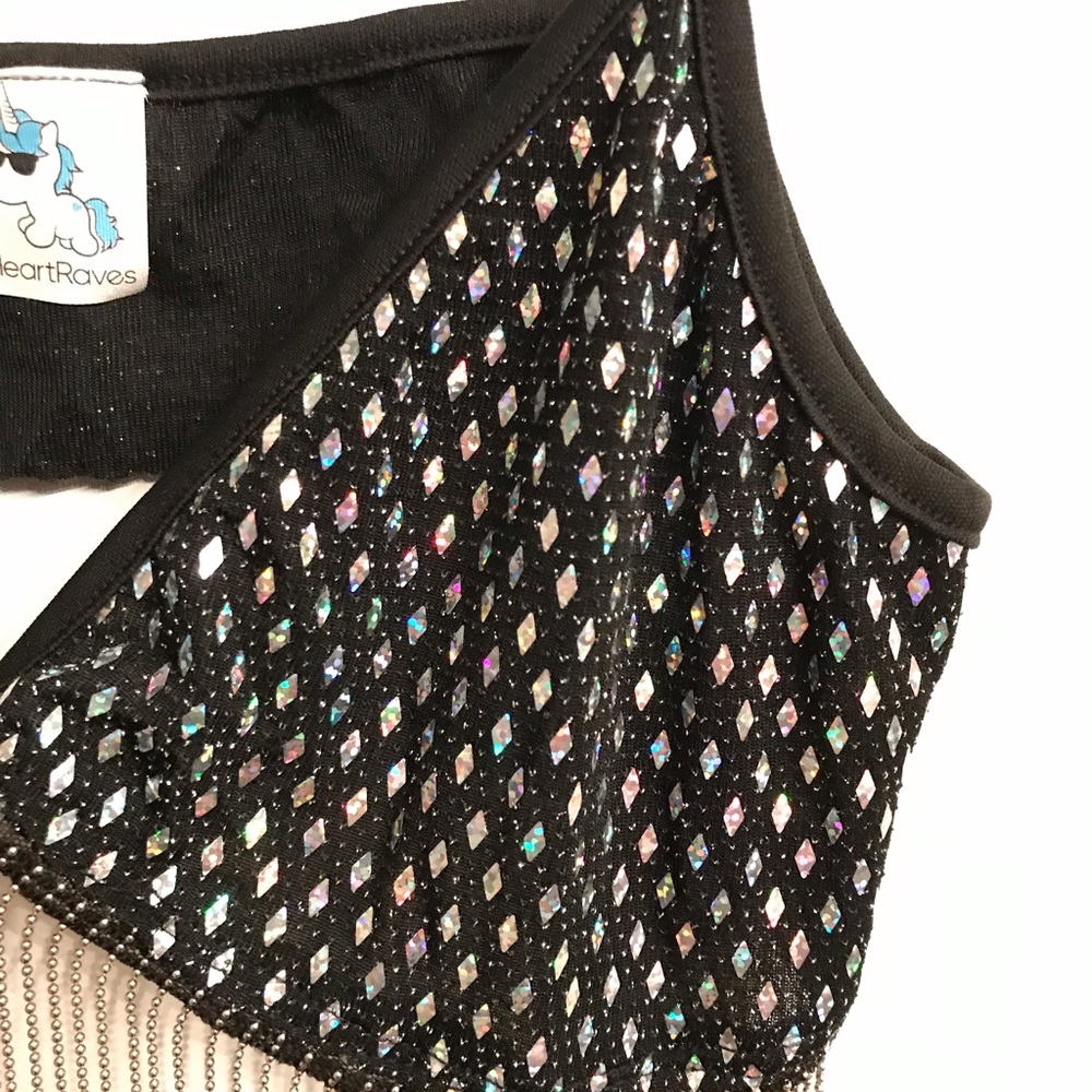 Bralette with chain detail - Picture 2 of 3